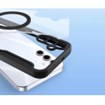 Dux Ducis Skin X Pro case for Samsung Galaxy S25+ with MagSafe and wallet - black - (SS S25 Plus Skin X Pro Black)
