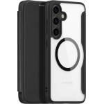 Dux Ducis Skin X Pro case for Samsung S24+ with magnetic ring and flap - black - (Dux Ducis Skin X Pro Samsung S24 Plus Black)