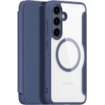 Dux Ducis Skin X Pro case for Samsung S24+ with magnetic ring and flap - blue - (Dux Ducis Skin X Pro Samsung S24 Plus Blue)