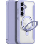 Dux Ducis Skin X Pro case with magnetic ring / stand for Samsung S24 - purple - (Dux Ducis Skin X Pro with Magnetic Stand Samsung S24 Purple)