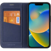 Dux Ducis Skin X2 case for iPhone 14 Plus case with magnetic flap blue - (Dux Ducis Skin X2 Apple iPhone 14 Plus (6.7) Blue)