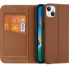 Dux Ducis Skin X2 case for iPhone 14 Plus case with magnetic flap brown - (Dux Ducis Skin X2 Apple iPhone 14 Plus (6.7) Brown)