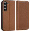 Dux Ducis Skin X2 case Samsung Galaxy S23+ flip case wallet stand brown - (Dux Ducis Skin X2 Samsung S23 Plus Brown)