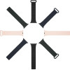 Dux Ducis Strap (Armor Version) strap Apple Watch Ultra, SE, 9, 8, 7, 6, 5, 4, 3, 2, 1 (49, 45, 44, 42 mm) silicone magnetic strap bracelet green - (Dux Ducis Apple Watch Strap (Armor Version) 42MM/44MM/45MM Green)