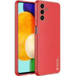 Dux Ducis Yolo elegant cover made of ecological leather for Samsung Galaxy A13 5G red - (Dux Ducis Yolo Samsung A13 5G Red)