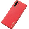 Dux Ducis Yolo elegant cover made of ecological leather for Samsung Galaxy A13 5G red - (Dux Ducis Yolo Samsung A13 5G Red)