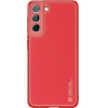 Dux Ducis Yolo elegant cover made of ecological leather for Samsung Galaxy S22 + (S22 Plus) red - (Dux Ducis Yolo Samsung S22 Plus Red)