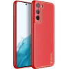 Dux Ducis Yolo elegant cover made of ecological leather for Samsung Galaxy S22 + (S22 Plus) red - (Dux Ducis Yolo Samsung S22 Plus Red)