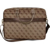 Guess 4G Big Logo bag for a 16'' laptop - brown - (GUE001300-0)