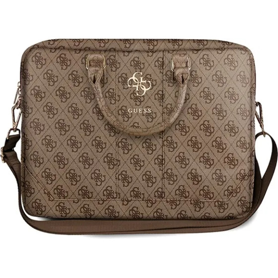 Guess 4G Big Logo bag for a 16'' laptop - brown - (GUE001300-0)