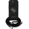 Guess 4G Big Logo Cord Stap Crossbody Case for iPhone 16 Pro Max black - (GUE004454-0)