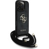 Guess 4G Big Logo Cord Stap Crossbody Case for iPhone 16 Pro Max black - (GUE004454-0)