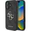 Guess 4G Big Logo iPhone 16 Case - Black - (GUE003877-0)