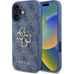 Guess 4G Big Logo iPhone 16 Case - Blue - (GUE003884-0)