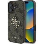 Guess 4G Big Logo iPhone 16 Case - Brown - (GUE003880-0)