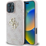 Guess 4G Big Logo iPhone 16 Pro Case - Pink - (GUE003889-0)