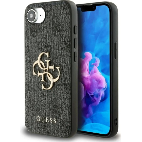 Guess 4G Big Logo iPhone 16e Case - Black - (GUE004499-0)