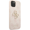 Guess 4G Big Metal Logo Case for iPhone 13 / 14 / 15 6.1 - Pink - (GUE001758-0)