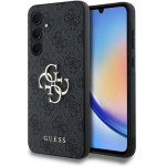 Guess 4G Big Metal Logo case for Samsung Galaxy A35 - black - (GUE003720-0)