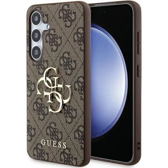 Guess 4G Big Metal Logo case for Samsung Galaxy A55 - brown - (GUE003725-0)