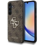 Guess 4G Big Metal Logo case for Samsung Galaxy A35 - brown - (GUE003724-0)