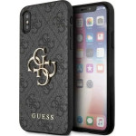 Guess 4G Big Metal Logo iPhone X/XS Case - Gray - (GUE002667-0)
