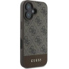 Guess 4G Bottom Stripe Case for iPhone 16 Plus 6.7 - Brown - (GUE003785-0)