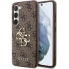 Guess 4G Big Metal Logo case for Samsung Galaxy S24 - brown - (GUE003556-0)
