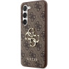 Guess 4G Big Metal Logo case for Samsung Galaxy S24 - brown - (GUE003556-0)