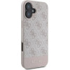 Guess 4G Bottom Stripe iPhone 16 Case - Pink - (GUE003792-0)