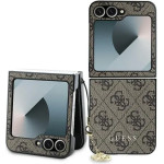 Guess 4G Charm Case for Samsung Galaxy Z Flip 6 - Brown - (GUE003750-0)