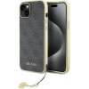Guess 4G Charms Collection case for iPhone 15 Plus - gray - (GUE003313-0)