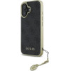 Guess 4G Charms Collection case for iPhone 16 - black - (GUE004142-0)