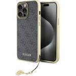 Guess 4G Charms Collection case for iPhone 15 Pro Max - gray - (GUE003299-0)