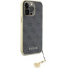 Guess 4G Charms Collection case for iPhone 15 Pro Max - gray - (GUE003299-0)