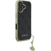 Guess 4G Charms Collection case for iPhone 16 Plus - black - (GUE004143-0)