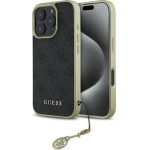 Guess 4G Charms Collection case for iPhone 16 Pro Max - black - (GUE004145-0)