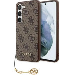 Guess 4G Charms Collection case for Samsung Galaxy A35 - brown - (GUE003726-0)