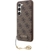 Guess 4G Charms Collection case for Samsung Galaxy A35 - brown - (GUE003726-0)