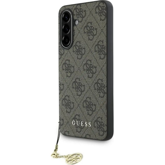 Guess 4G Charms Collection Case for Samsung Galaxy A56 - Brown - (GUE004472-0)