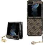 Guess 4G Charms Collection case for Samsung Galaxy Z Flip 5 - brown - (GUE003024-0)
