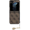 Guess 4G Charms Collection case for Samsung Galaxy Z Flip 5 - brown - (GUE003024-0)