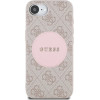 Guess 4G Circle Classic Logo MagSafe case for iPhone 16e - pink - (GUE004481-0)
