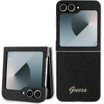 Guess 4G Glitter Script Case for Samsung Galaxy Z Flip 6 - Black - (GUE003743-0)