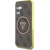 Guess 4G Glitter Triangle Buttons MagSafe Case for Samsung Galaxy S25 Brown - (GUE004322-0)