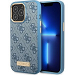 Guess 4G Logo Plate MagSafe case for iPhone 14 Pro Max - blue - (GUE002918-0)