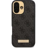 Guess 4G Logo Plate MagSafe Case for iPhone 16 Plus - Black - (GUE004005-0)