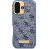 Guess 4G Logo Plate MagSafe Case for iPhone 16 Plus - Blue - (GUE004017-0)