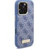 Guess 4G Logo Plate MagSafe Case for iPhone 16 Pro - Blue - (GUE004018-0)