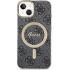 Guess 4G MagSafe case for iPhone 14 - black - (GUE002752-0)